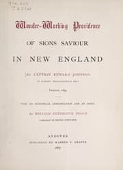 Tapa de Wonder-working Providence, 1628-1651