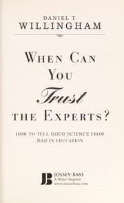 Tapa de When can you trust the experts?