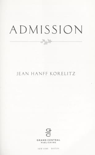 Tapa de Admission