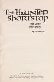 Tapa de The haunted shortstop