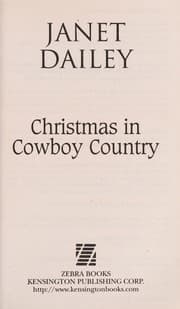 Tapa de Christmas in cowboy country