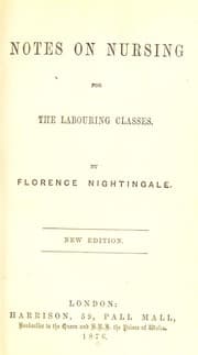 Tapa de Notes on nursing for the labouring classes