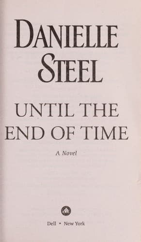 Tapa de Until the end of time