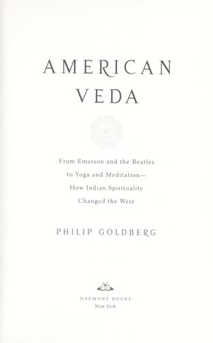 Tapa de American Veda