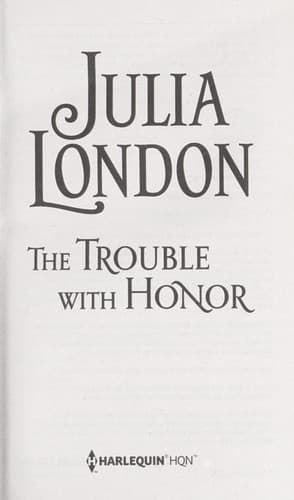 Tapa de The Trouble with Honor