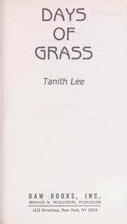 Tapa de Days of Grass