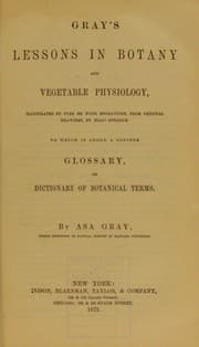 Tapa de Gray's school and field book of botany