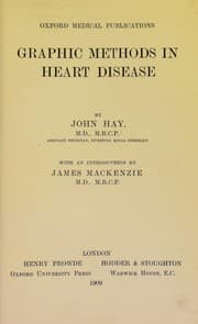 Tapa de Graphic methods in heart disease