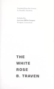 Tapa de Die weiße Rose