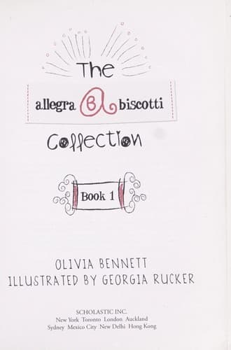 Tapa de The Allegra Biscotti collection
