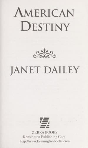 Tapa de American destiny