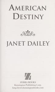 Tapa de American destiny