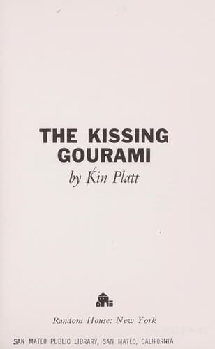 Tapa de The kissing gourami