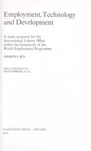 Tapa de Employment, technology and development