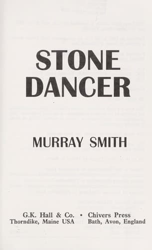 Tapa de Stone dancer