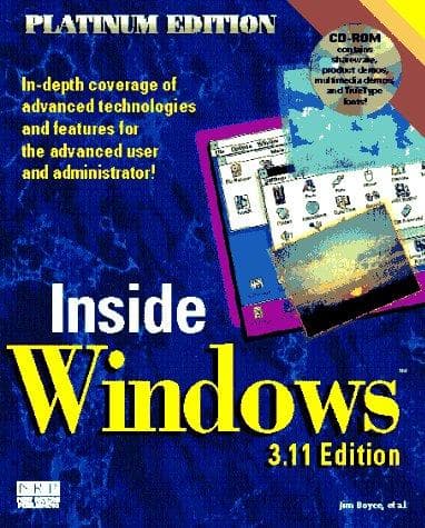 Tapa de Inside Windows, platinum edition