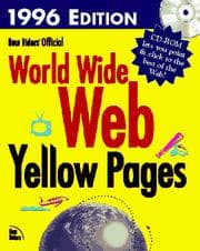 Tapa de New Riders' Official World Wide Web Yellow Pages 1996