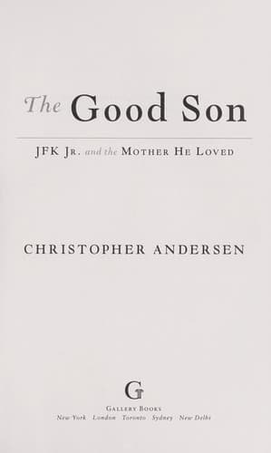Tapa de The good son