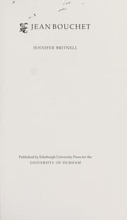 Tapa de Jean Bouchet