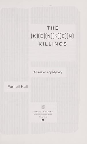 Tapa de The kenken killings