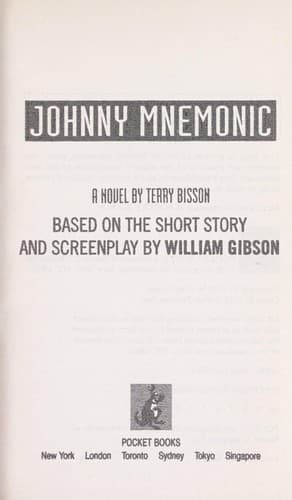 Tapa de Johnny Mnemonic