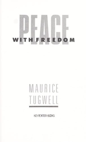 Tapa de Peace with freedom