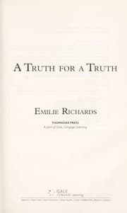 Tapa de A truth for a truth