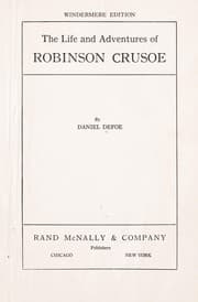 Tapa de The life and adventures of Robinson Crusoe