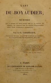 Tapa de L'art du boyaudier