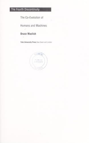 Tapa de The fourth discontinuity