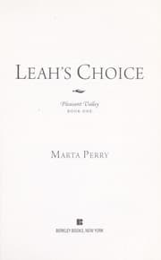 Tapa de Leah's choice