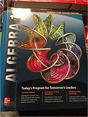 Tapa de Algebra 1, Common Core Teacher Edition