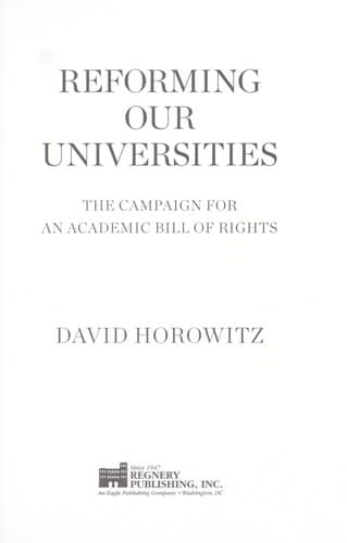 Tapa de Reclaiming our universities
