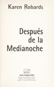 Tapa de Despues de La Medianoche