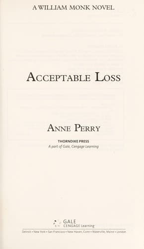 Tapa de Acceptable loss