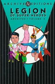 Tapa de Legion of Super-Heroes Archives, Vol. 4