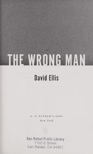Tapa de The wrong man