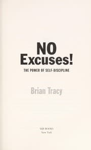 Tapa de No excuses!