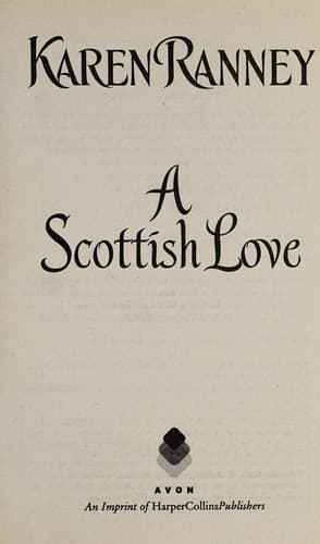 Tapa de A Scottish love