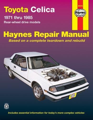 Tapa de Toyota Celica RWD