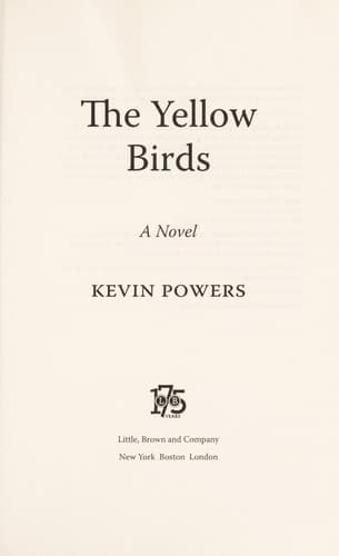 Tapa de The Yellow Birds