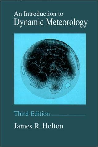 Tapa de An introduction to dynamic meteorology