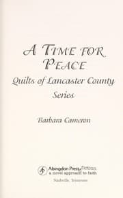 Tapa de A time for peace