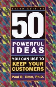 Tapa de 50 powerful ideas you can use to keep your customers