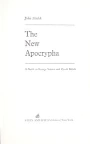 Tapa de The New Apocrypha