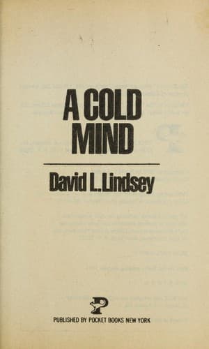 Tapa de A cold mind