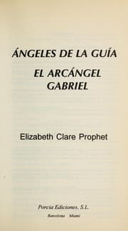Tapa de Ángeles de la guía, el arcángel Gabriel
