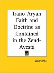 Tapa de Irano-Aryan faith and doctrine as contained in the Zend Avesta
