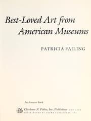 Tapa de Best-loved art from American museums