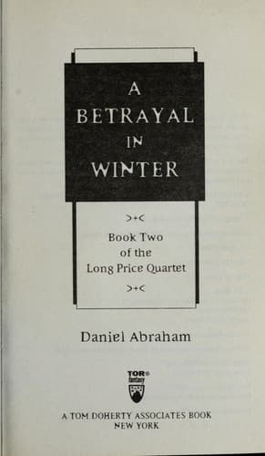 Tapa de A betrayal in winter